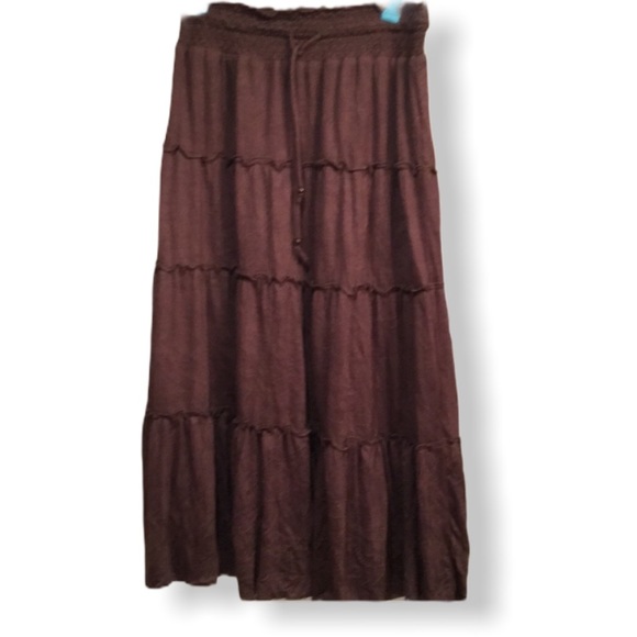 Christopher & Banks Dresses & Skirts - NWT Christopher & banks long brown skirt raffle S